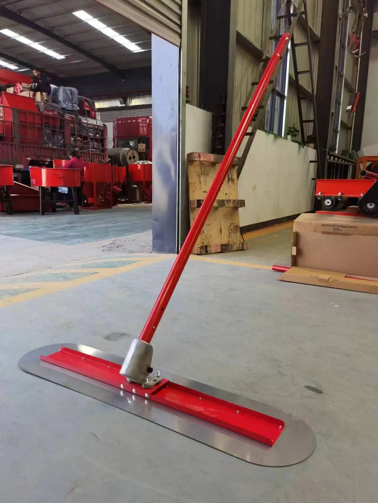Quality Aluminum magnesium Alloy Trowel For Concrete Floor Wet Cement Work Manual Trowel Machine
