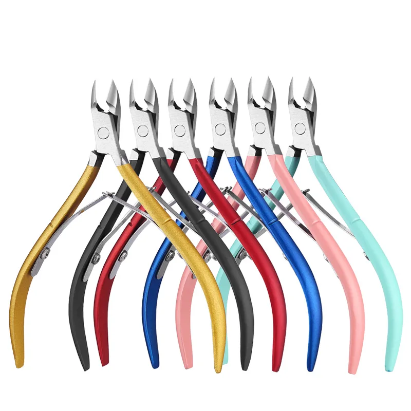 Manufacturers directly supply stainless steel manicure scissors d501 dead skin Clippers nail manicure tools
