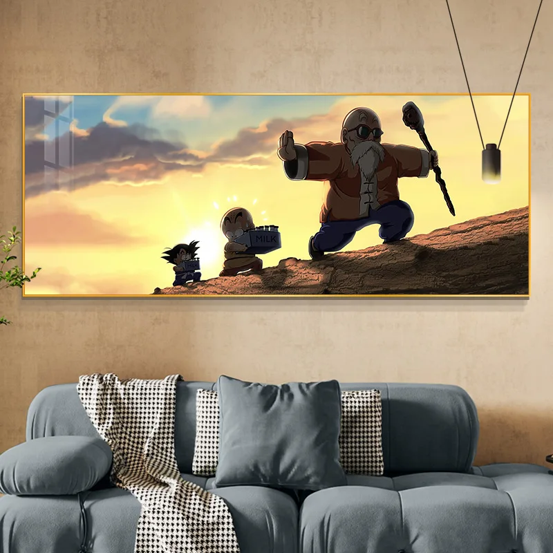 Bedroom Bedside Anime Decorative Painting Living Room Background Sofa Wall Cartoon Poster Mural