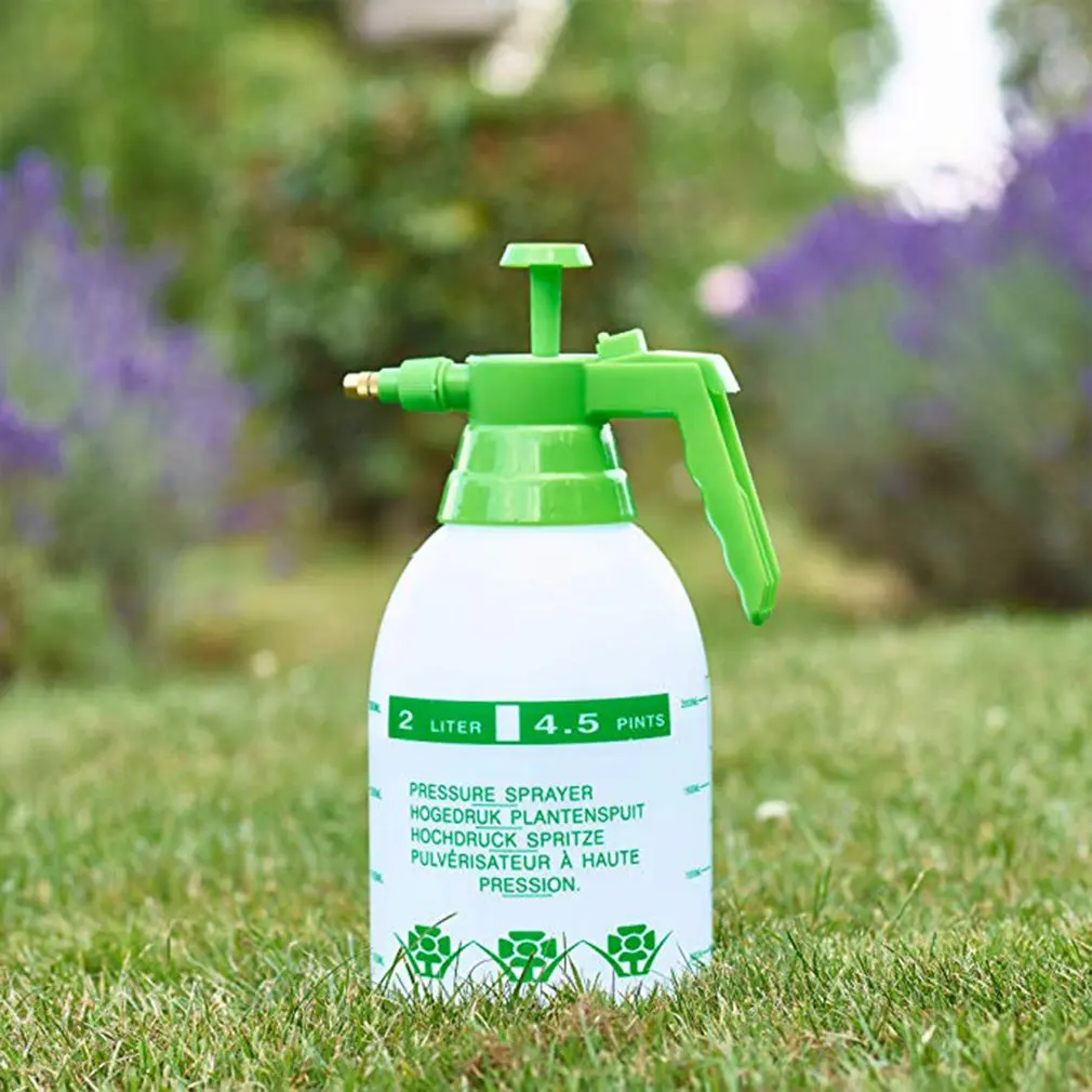 Jiabao  special 2L Manual Pressurized Water Sprayer Spray Sprinkler Tool Garden Lawn Plant Nozzle Easy Spraying