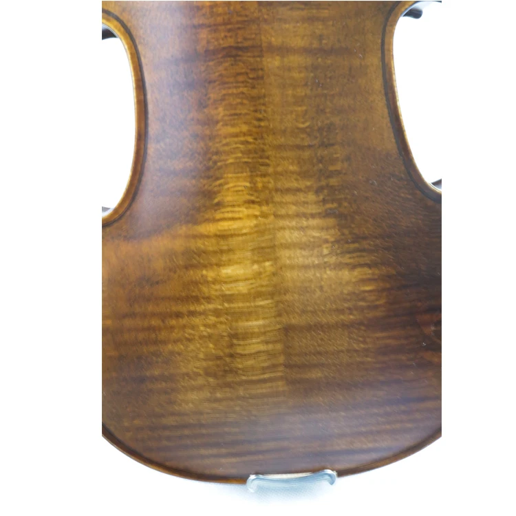 Высокое качество античный коричневый ручной работы для продвинутых учеников пламенная скрипка 4/4-1/8( VHF304E)