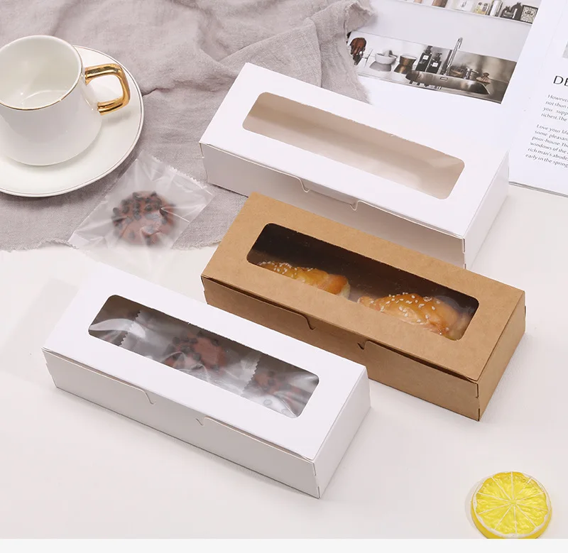 Wholesale Caoted Paper Plastic Pop Packaging Customizable Square Luxury Birthday Clear Transparent Cake Box