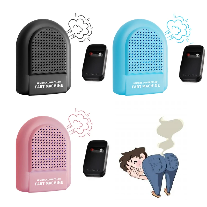 Rechargeable Portable Wireless 1-Piece  Remote Controlled Funny Real Sound Prank Gift Consumer Electronics Fart Machine