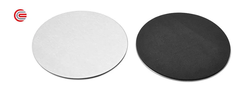 Customized high-end agate coaster metal stainless steel coaster