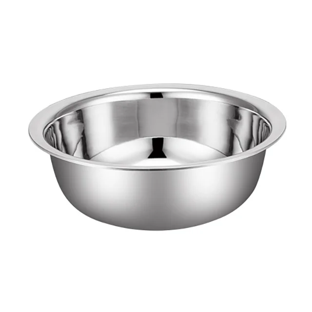 Wholesale Mixing Bowl Kitchenware Stainless Steel Mixing Deep Salad Bowl Set Washing Vegetables And Fruit Basin