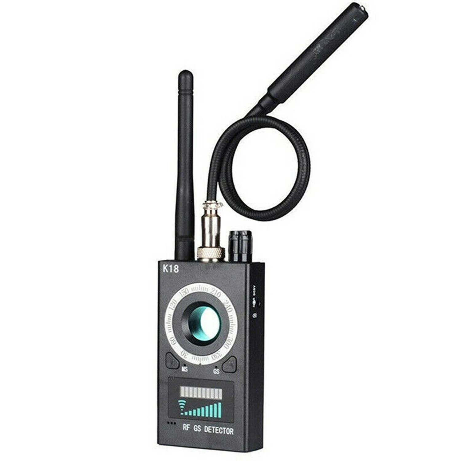 Wireless Camera Anti-Spy GPS Audio rf detector gps Bug Detect GSM Device Finder FNR RF Signal Detector K18