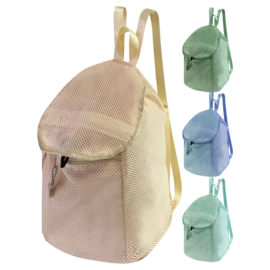 Humanized Design 2024 Customizable Mesh Mini Backpack Fashionable Satchel for Girls School