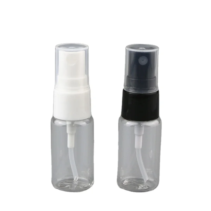 10ml 15ml 20ml 30ml 40ml 50ml 60ml 80ml 100ml small round pet spray bottle with pump