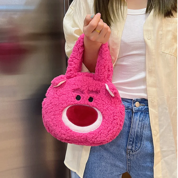 Cartoon Anime Plush Toys  kawaii  Backpack movie peripheral dolls backpack gifts Characters Weighted Anime Stuffed