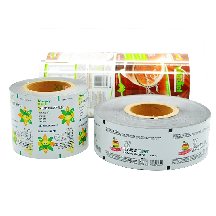 Custom sealing membrane waterproof cup sealing film cpp/pet plastic stretch roll film packaging and paper cups