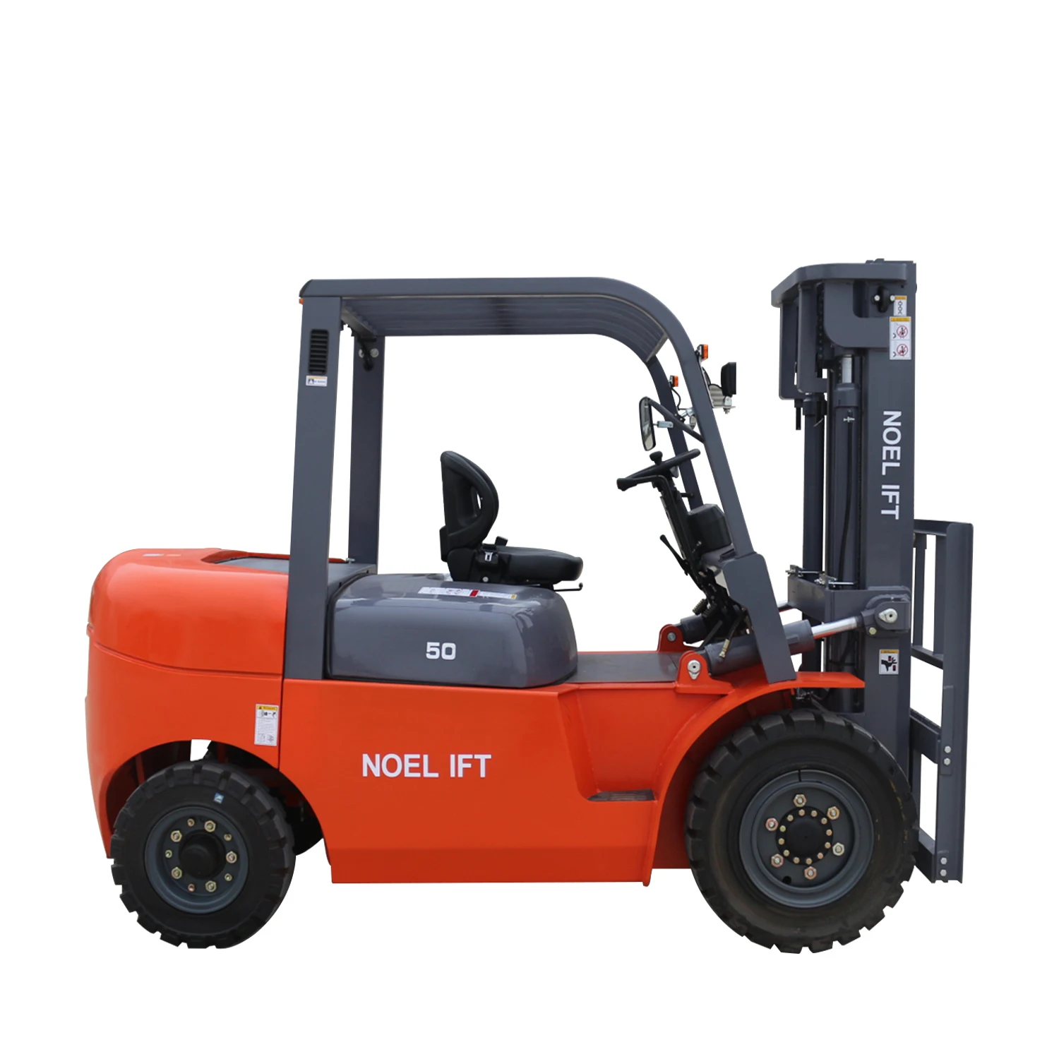 Factory diesel forklift Four-wheel drive agricultural off-road forklift 3 ton 3.5 ton 4x4 diesel forklift for sale