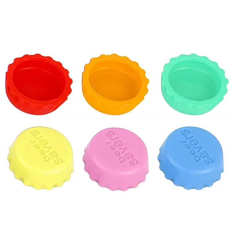 Silicone rubber wine bottle accessory stopper sealer cover water custom