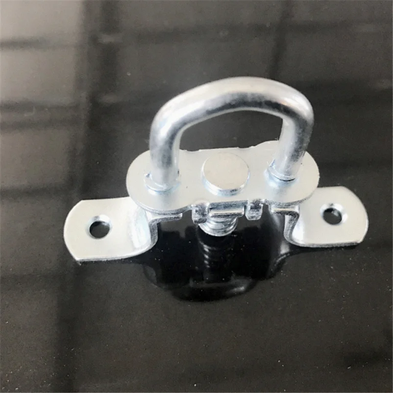 Galvanized Iron M6 Ceiling Wall Mount U Hook Anchor Hanger with Self-tapping Screws For Yoga Swing Suspension Strap
