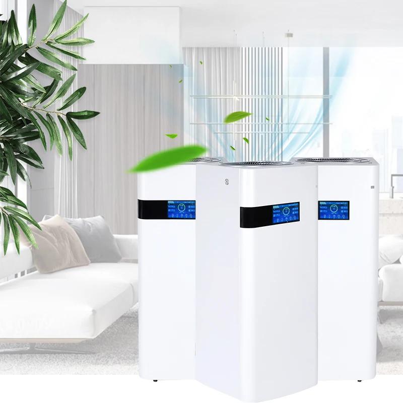 Hot Selling CCC CE Certification 500 Volume Vertical Cabinet Type Fresh Air System Air Clean Purifier Machine