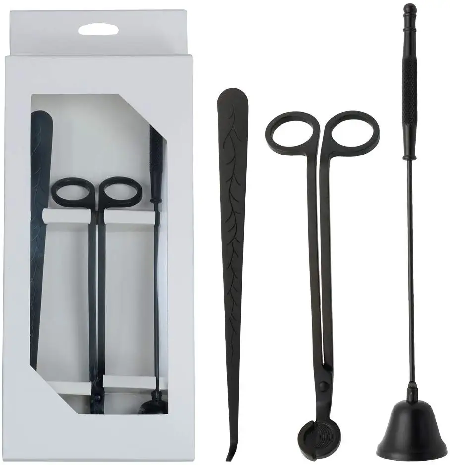 High quality stainless steel candle wick trimmer for Bar restaurant dipper candle snuffer tools