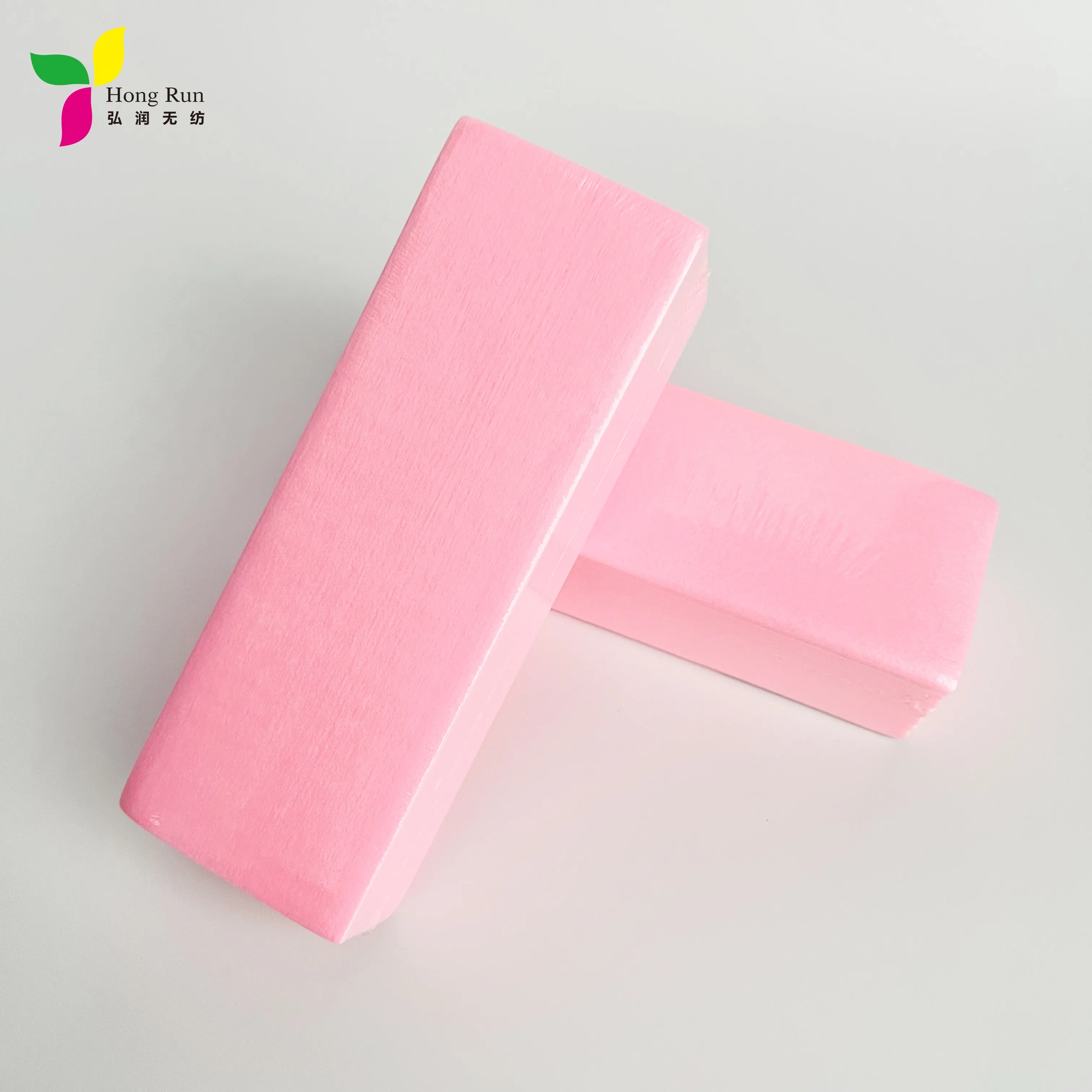 80gsm Pink Wax Hair Removal Paper Non Woven Disposable Wax Strips Depilatory Paper