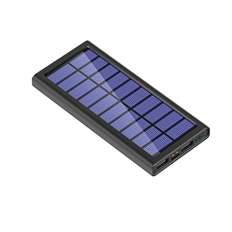 Factory Odm Oem Service 10000mAh  20000mAh 30000mAhPortable Charger Powerbanks External Solar Mobile Power Supply