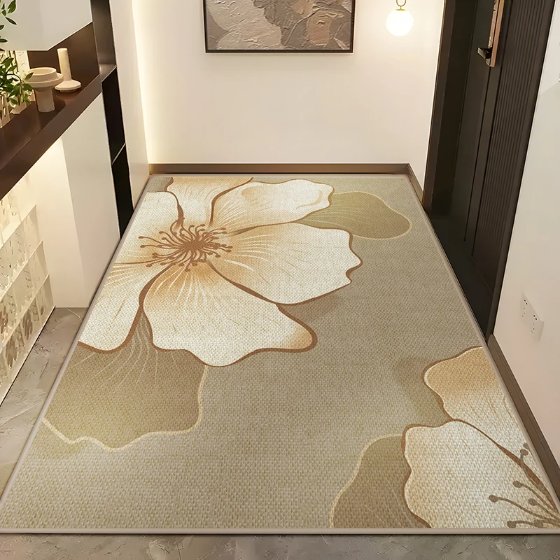 Water Absorbent Non-Slip Rubber Rugs Factory Custom   hallway door mat