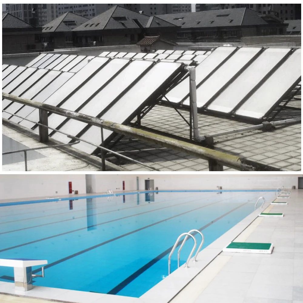 Wholesale heating keep swimming pool pool exposed geomembrane solar collector cover automatic system heat panel