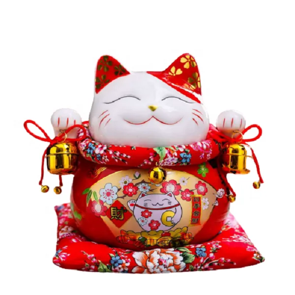  2020 горячая распродажа 10 дюймов японский Lucky Cat фигурка копилка для оптовой