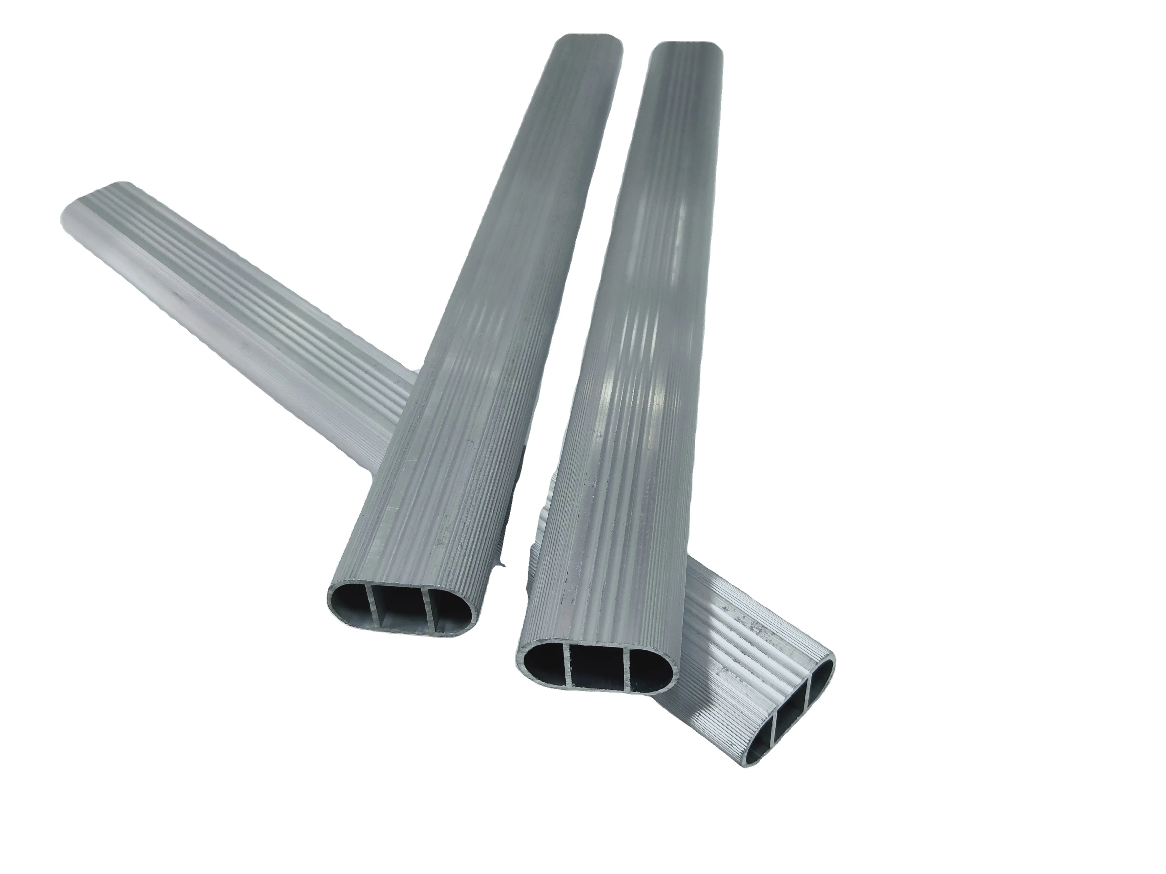 Aluminium Wardrobe Clothes Hanger Beam-Extrusion Aluminium Oval Tube Profile