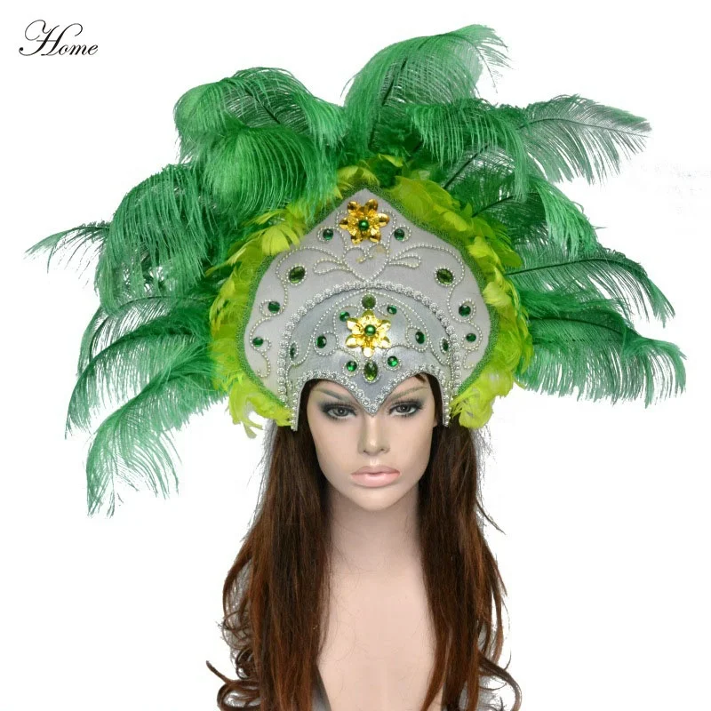 Mardi Gras Women Fancy Hair Accessories Hair Band Dancing Dress Girl Carnival Costume Party Supplies