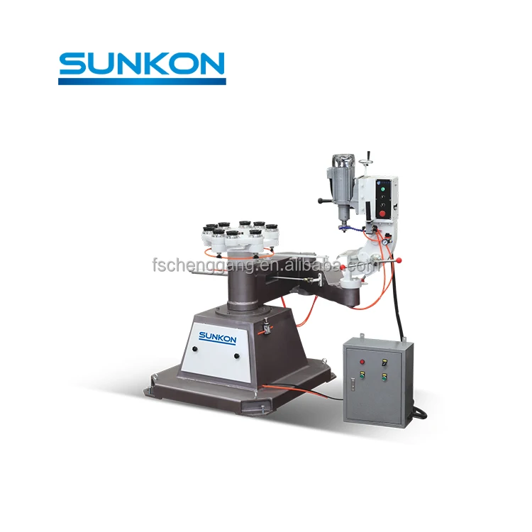 Автоматическая полировальная машина для неправильной полировки стекол, машина для полировки стекол в форме осьминога для плоского стекла