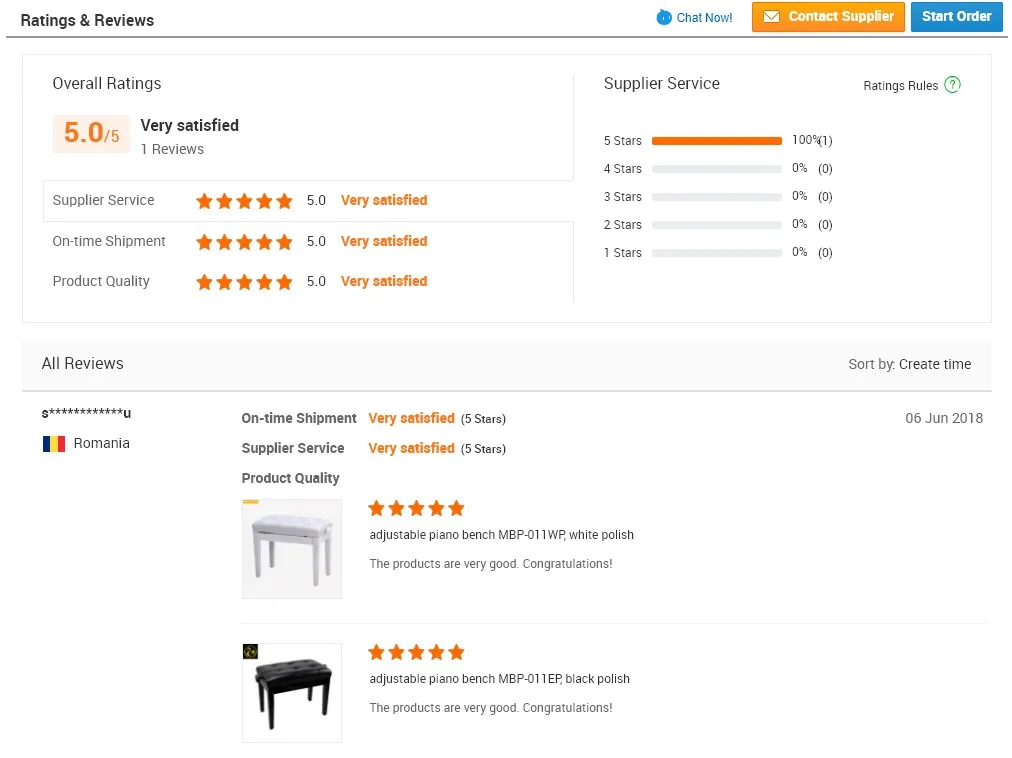 Best Modern Adjustable Wood Piano bench stool from China