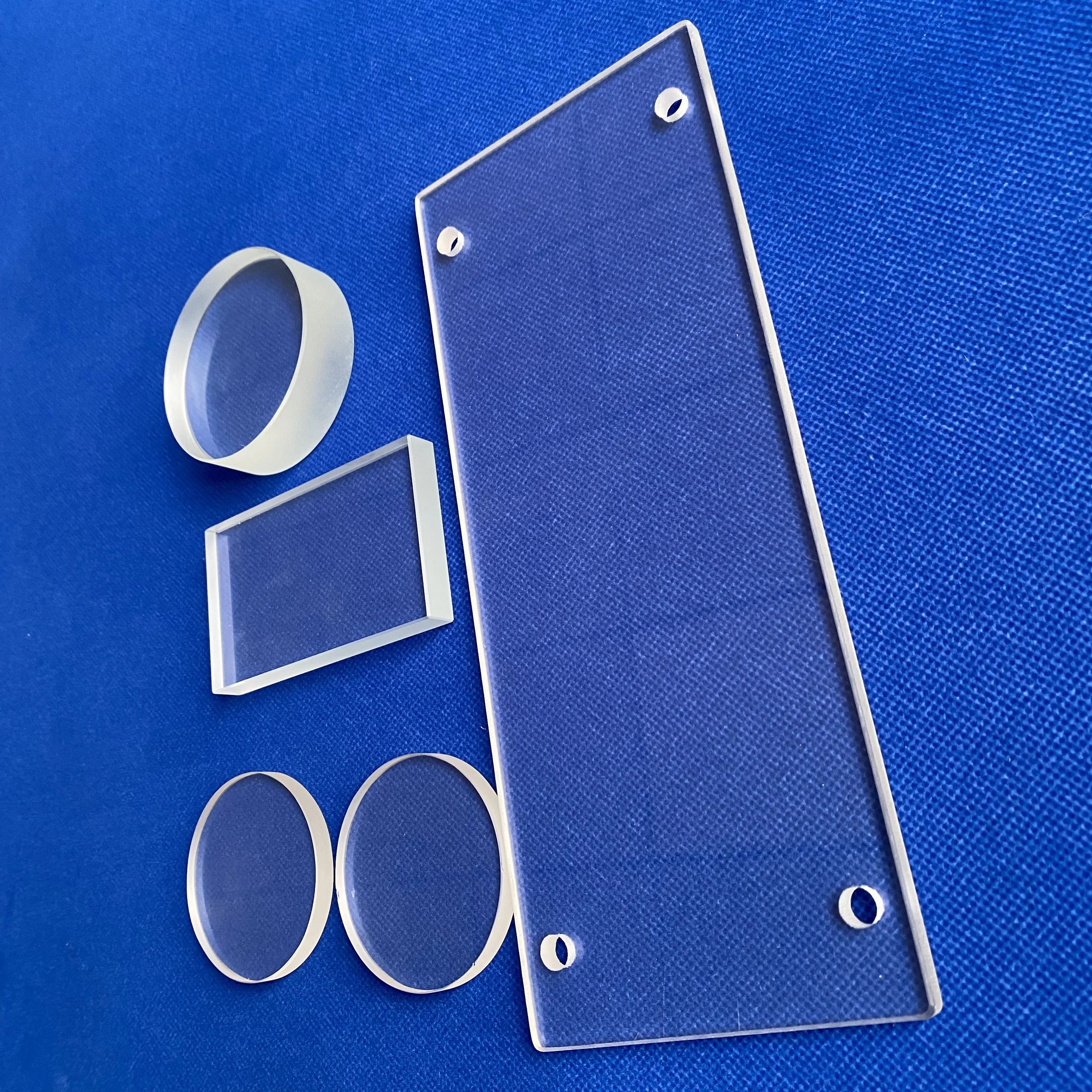 High Temperature & Fire Resistant Borosilicate Glass with Holes Drilling Borosilicate Floated Glass Sheet