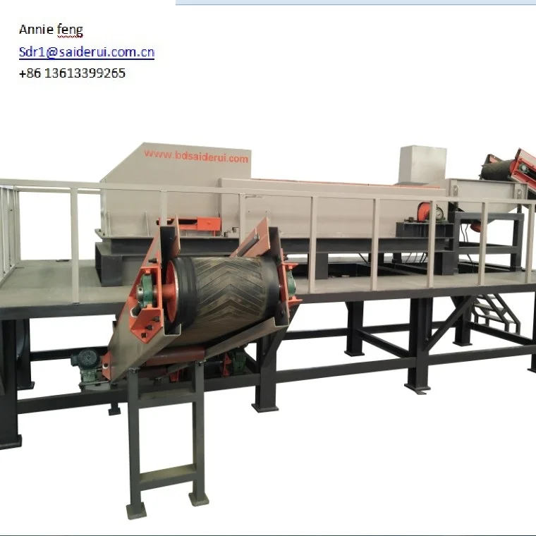 Eddy Current Separator for Sorting Al Cu plastic msw sorting machine aluminium plastic Separator plant