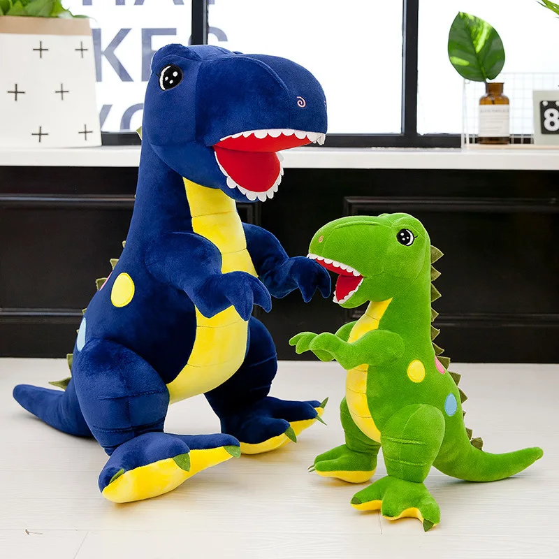 Jumbo Dino Stuffed Animals Children Pillow Doll Kids Gifts Cartoon Stuffed Plush Dinosaur Toys
