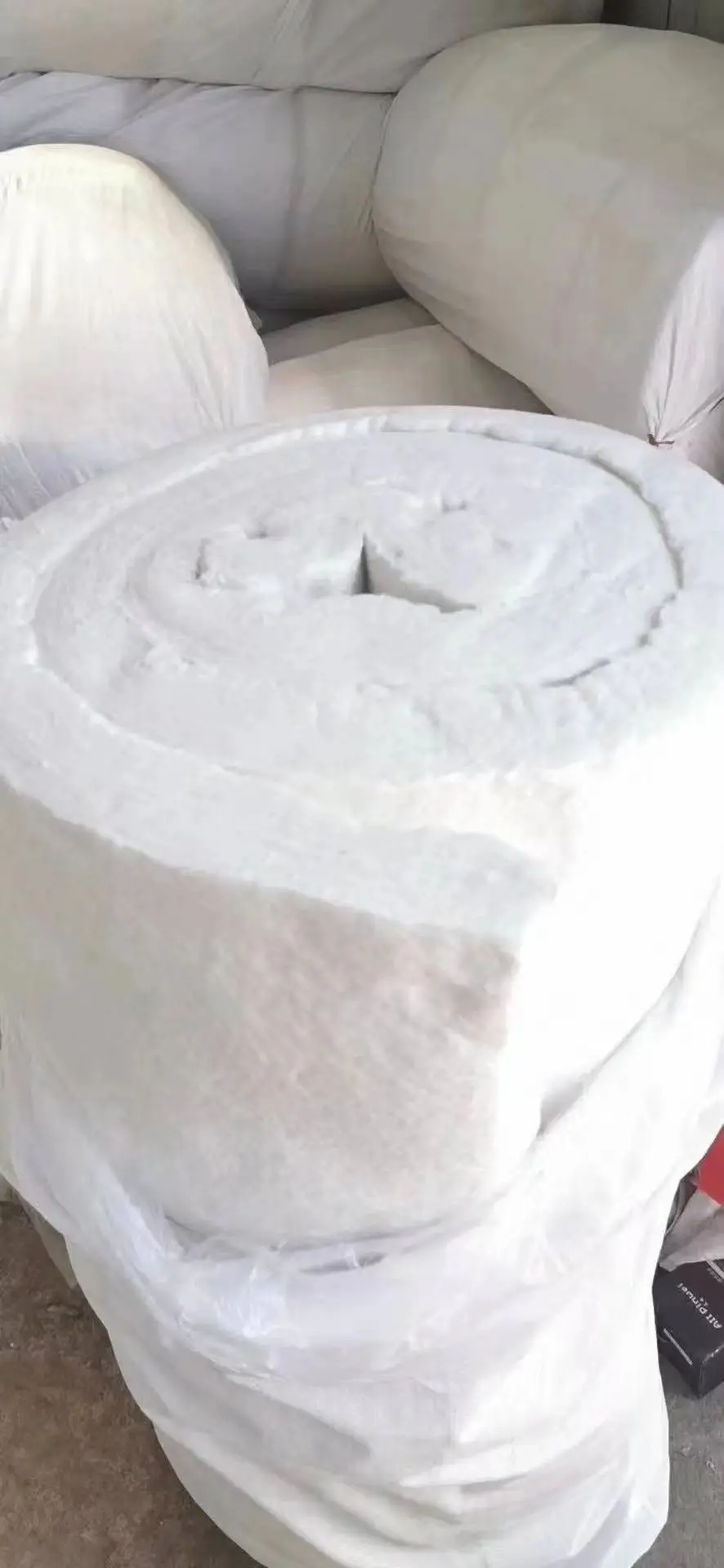 Extra Long Insulation Ceramic Fiber Blanket Alumina Silicate Wool Felt For Kilns