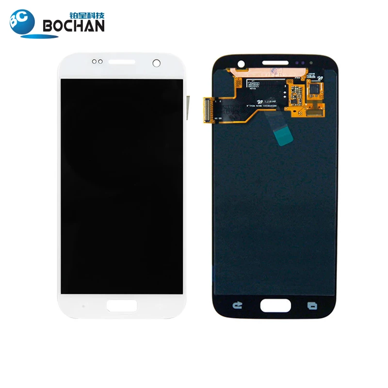 Оптовая цена запасные части для мобильных телефонов samsung galaxy s7 lcd super
