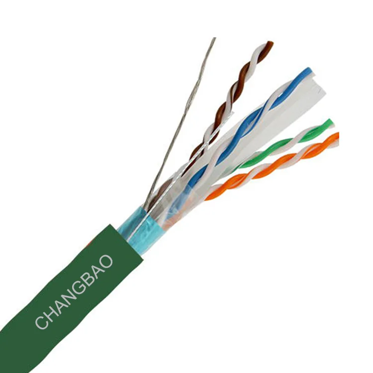 CHANGBAO high Quality 23Awg 305M Roll Price lan networking FTP Cat6 Cable