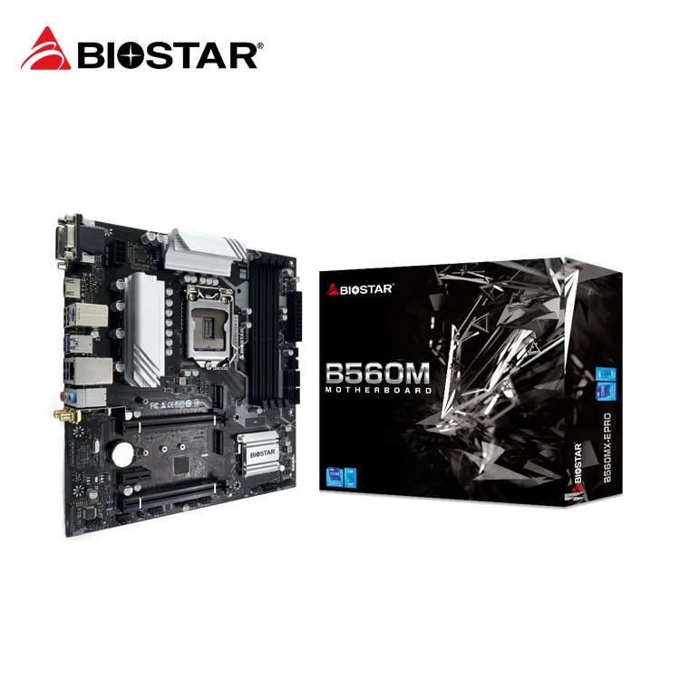 New for BIOSTAR B560MX-E PRO DDR4 WiFi 6 b560 motherboard
