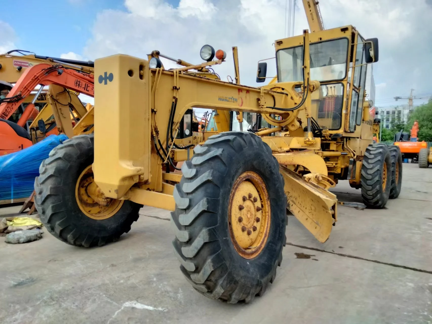 Used Gd511 Gd611 Good Performance Komatsu GD511 Motor Grader at Low Price With Good Condition