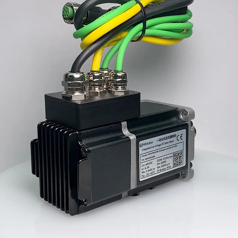 400WPMMP60 waterproof servo motor integrated low-voltage DC absolute value encoder IP65 protection