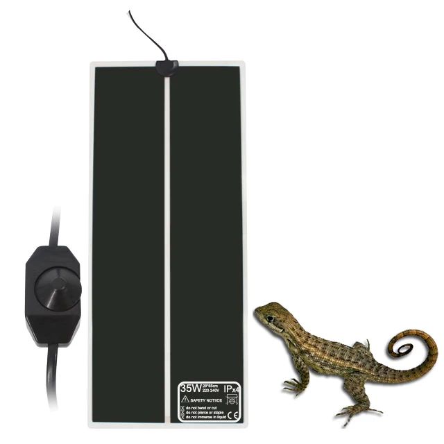 CERAWARM 35 Вт безопасный подогреватель под бак с контролем температуры, черепаха, черепаха, маленькие животные, рептилии, нагревательный коврик