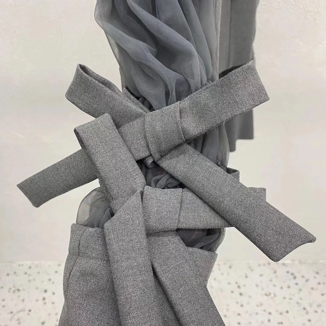 TNFS Women Suits Skirts And Tops Single Button  Blazer skirt set Coat High Waist Loose Casual Skirts Two Piece Sets Spring 2023