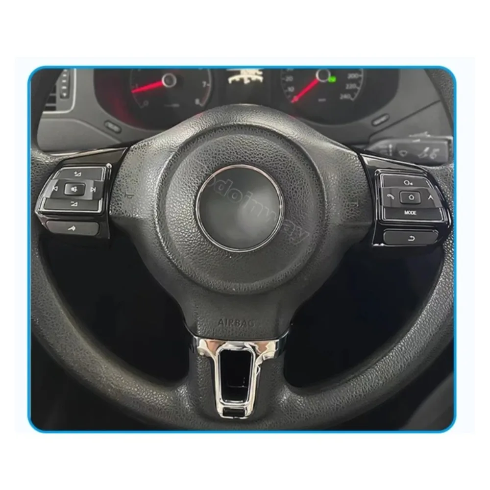 Car Steering Wheel Control Switch Volume Audio Media Phone Button for VW Jetta Golf Polo Bora Sagitar Santana 2015 Refit