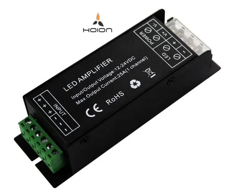 New Product 300W/600W Single Color Controller Amplifier 3-year Warranty LED Power Repeater