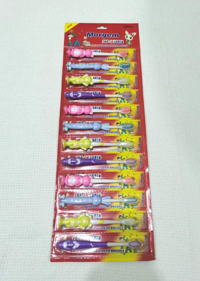 Hot selling Children Toothbrush kids toothbrush with toy Innovating Toothbrush 2021