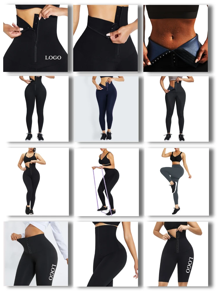 
New Arrival Black Leggings High Waist High Compression Waist Trainer Corset High Waist Leggings Shapewear 