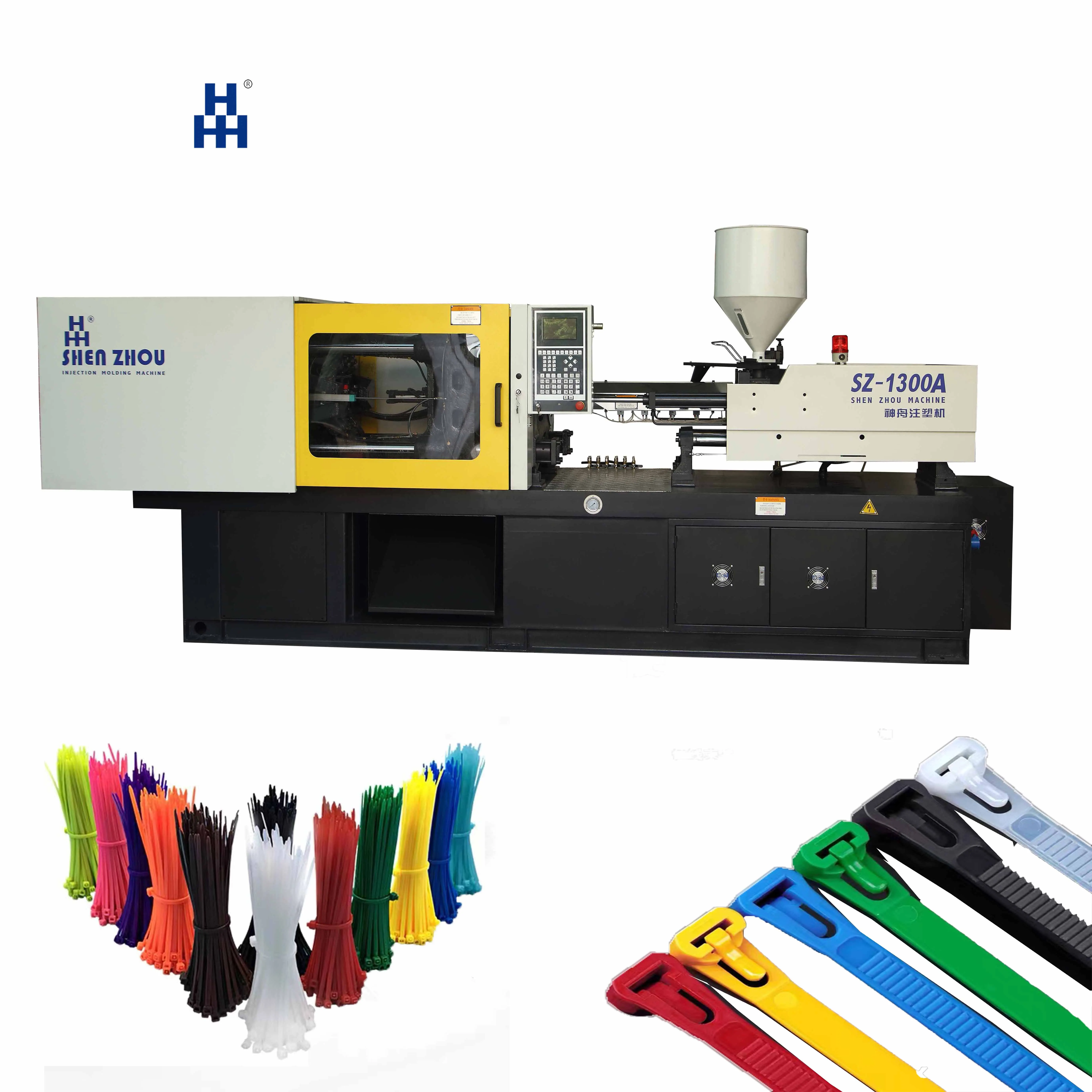 Nylon Cable Tie Mounts Stainless Making Plastic Injection Molding Machine