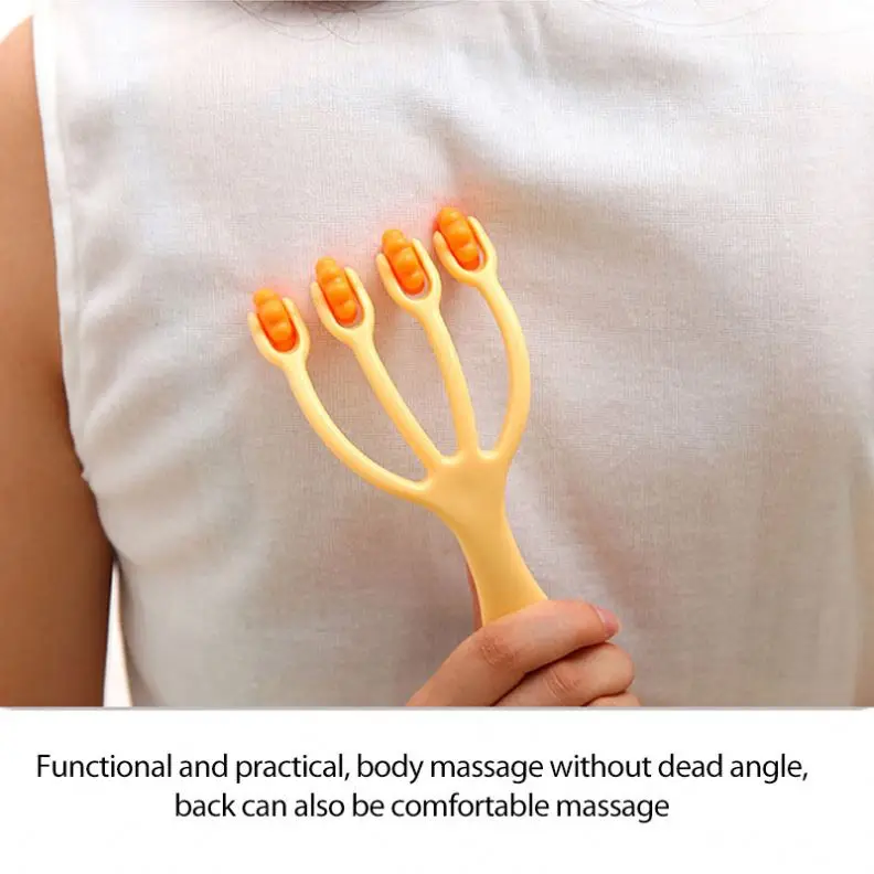 Octopus Five-claws Scalp Head Massager Relaxation Muscle Tension Relief Decompression Artifact Soothe Nerves Massage Tools
