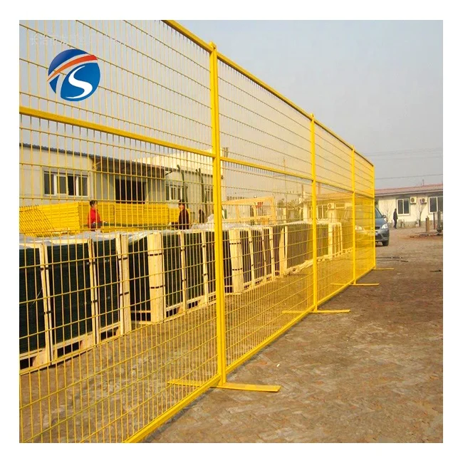 Removable event hoarding temporary perimeter fencing canada temporary fence panels for construction site