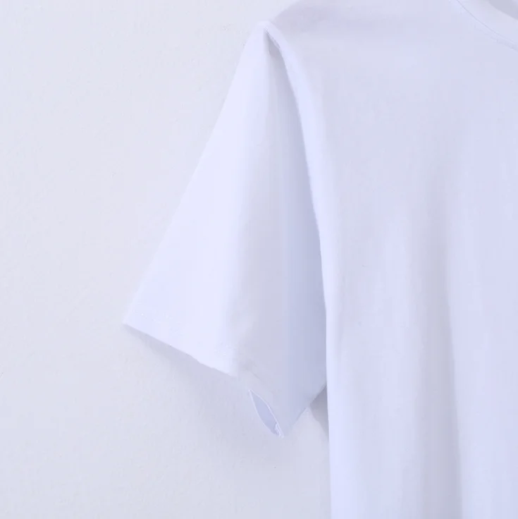 Wholesale  Custom T Shirt Printing Women Summer Short Sleeve Loose Casual TShirt Woman