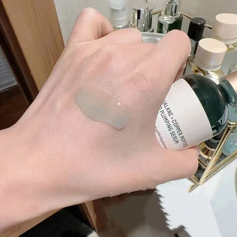 Vitamin C Rose Oil Blue Copper Peptide skin whitening serum serum dropper bottle super skin lightening serum