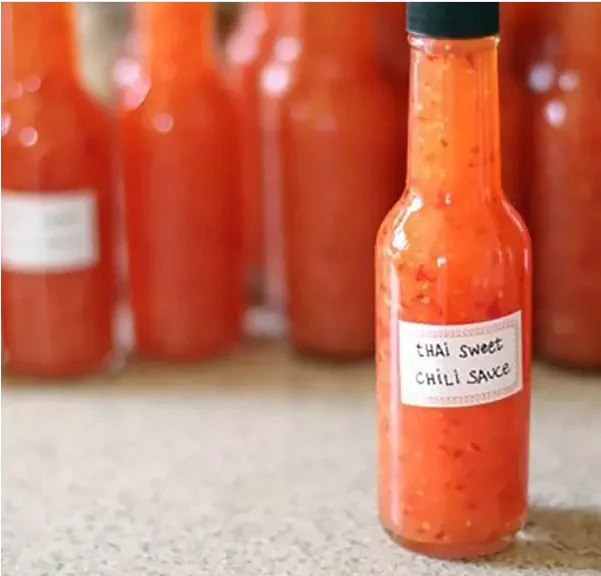 8 oz Empty Decorative Chili Glass Bottle BBQ Sauce 250ml 500 ml Food Special Sealed Tomato Sauce Glass Bottle