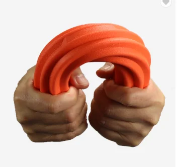 Hot Sell Silicone Fitness Bar Resistance Twist Hand Exercise Flex Bar/ Silicone Theraband Elbow Flex Bar